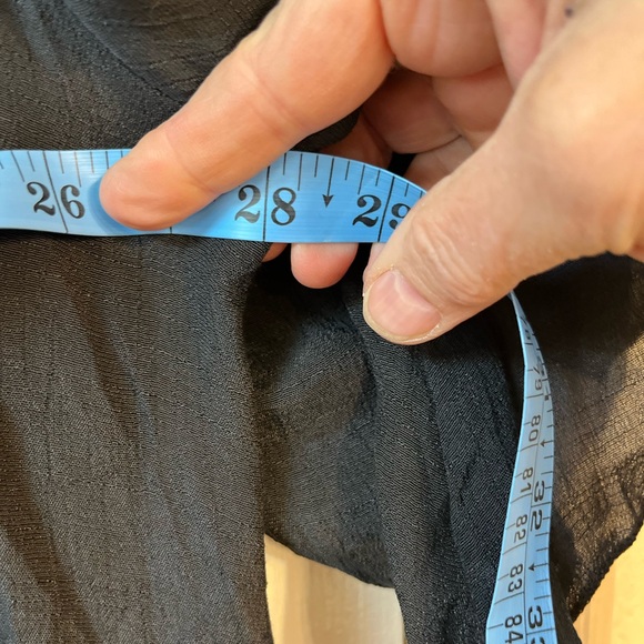 Chic Black Crochet Trim Swim Coverup - Picture 7 of 7